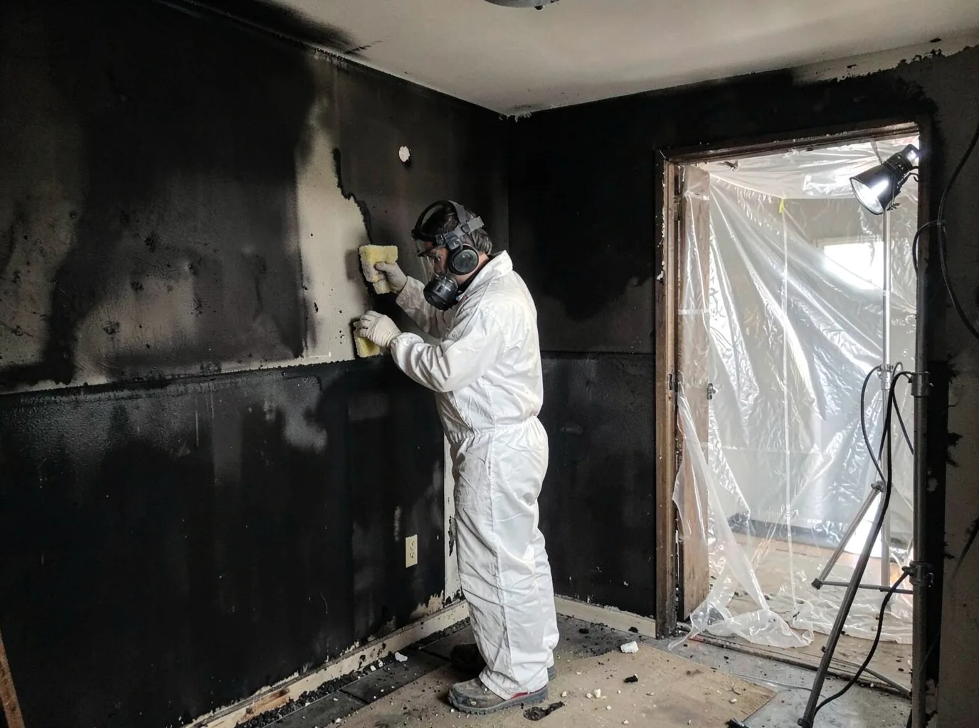 Fire Damage Restoration company in Monitor, WA